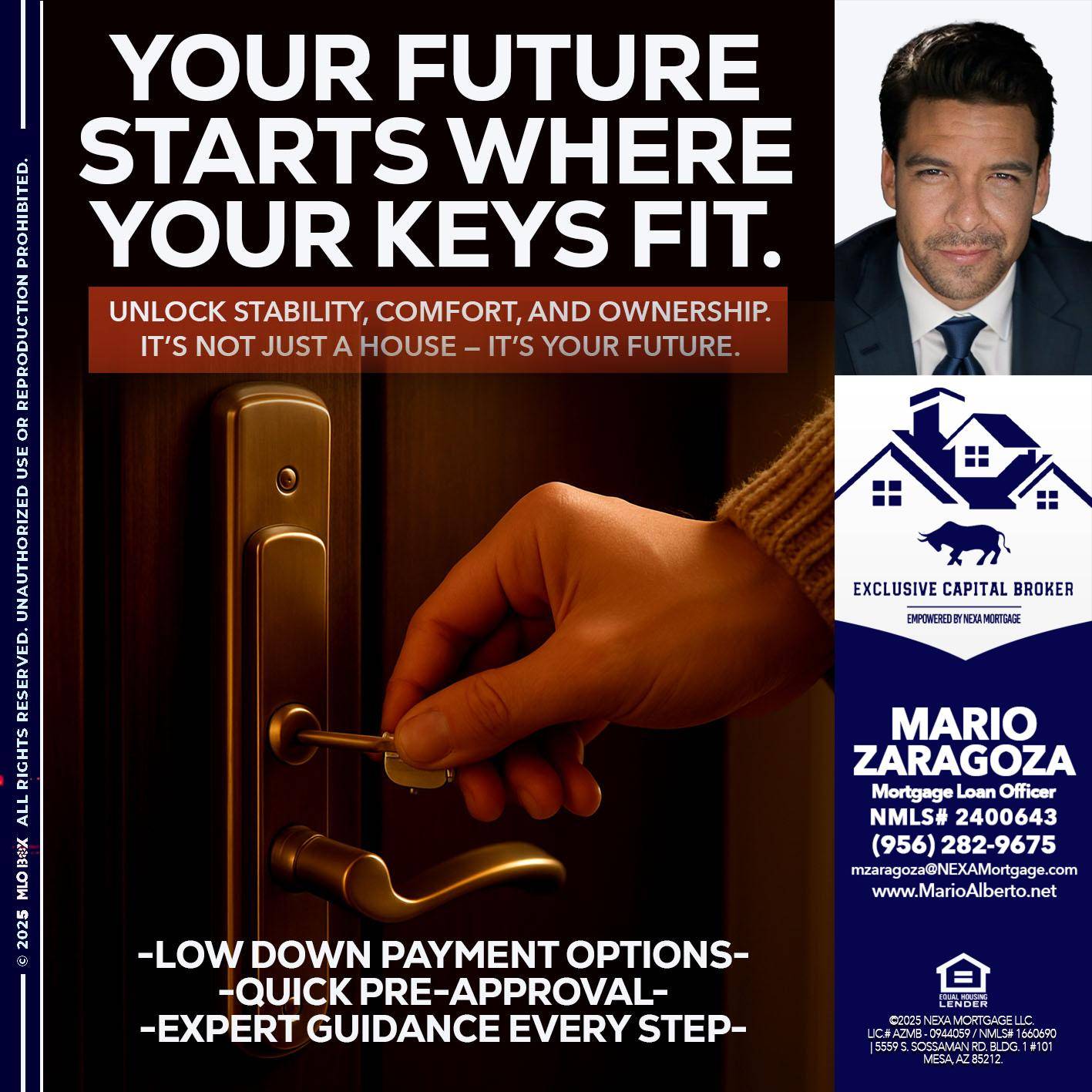 YOUR FUTURE - Mario Zaragoza -Mortgage Loan Officer