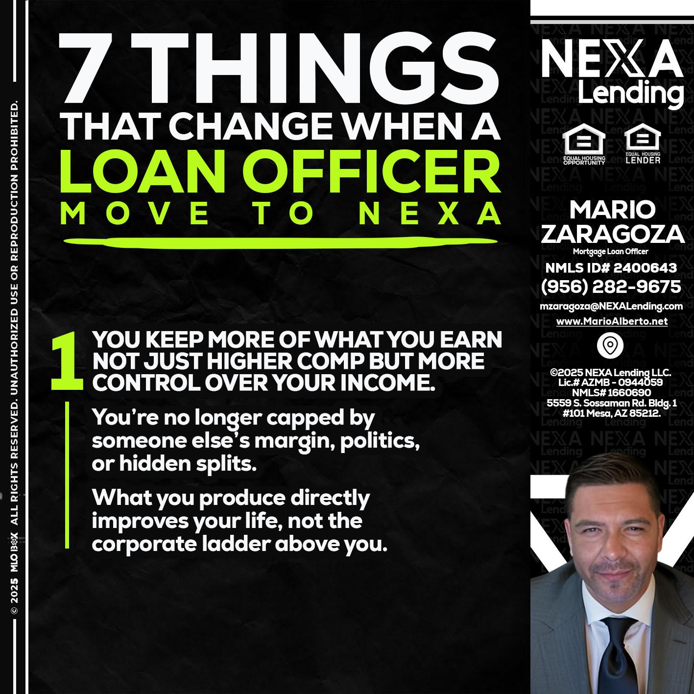 7 THINGS (1) - Mario Zaragoza -Mortgage Loan Officer