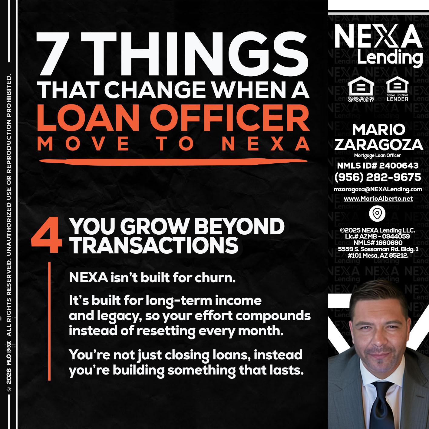 7 THINGS (4) - Mario Zaragoza -Mortgage Loan Officer