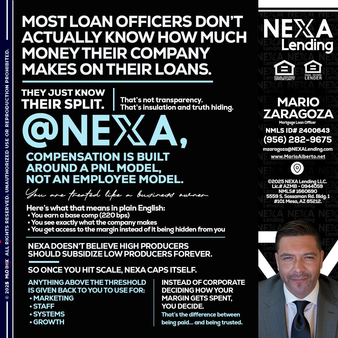 @NEXA - Mario Zaragoza -Mortgage Loan Officer
