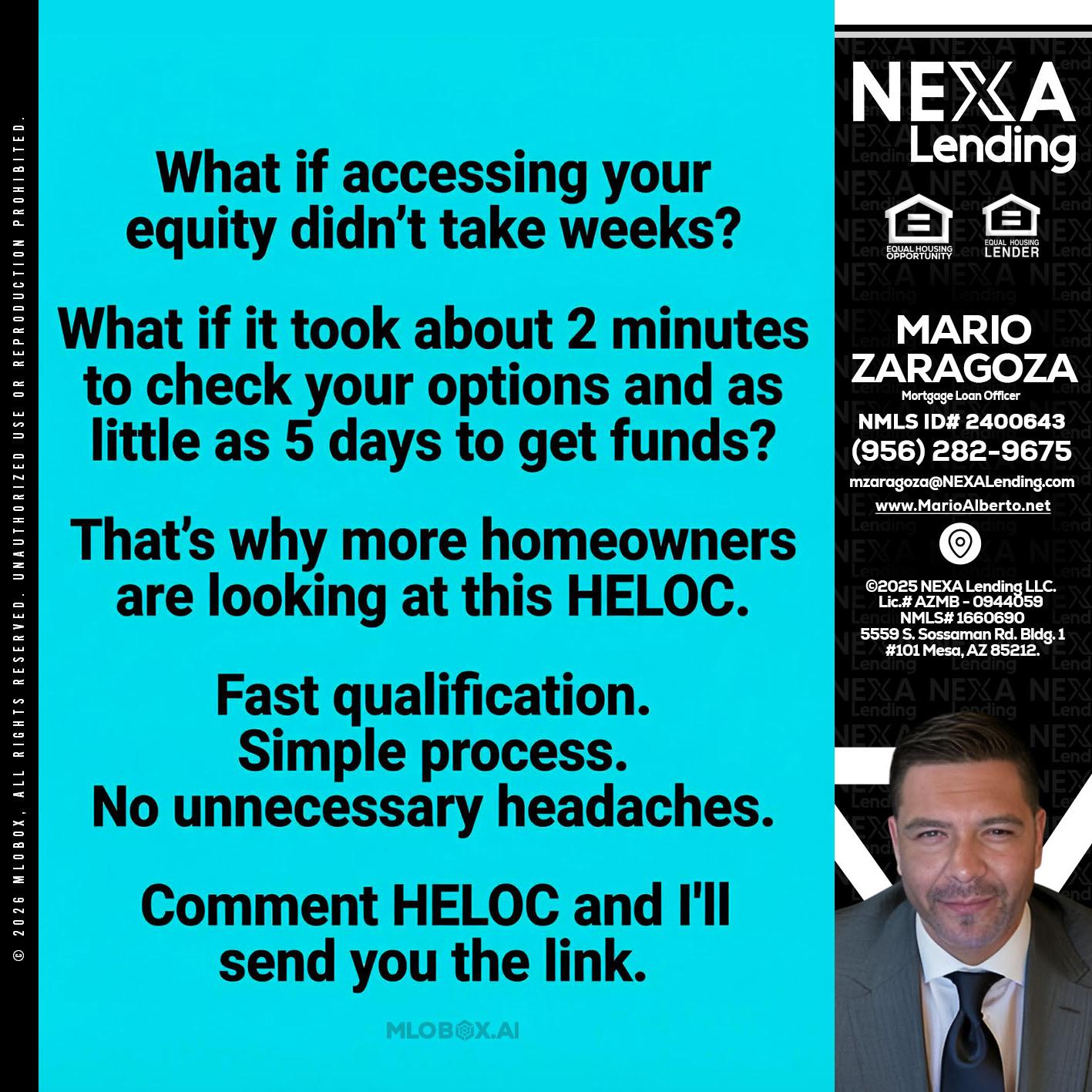 what if - Mario Zaragoza -Mortgage Loan Officer