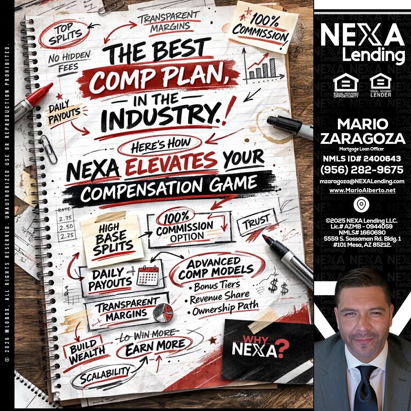 THE BEST COMP - Mario Zaragoza -Mortgage Loan Officer